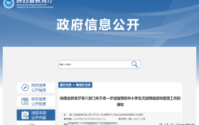 事關(guān)中小學(xué)生！陜西八部門最新通知！縮略圖