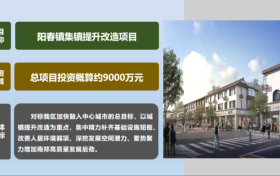 總項目投資約9000萬元，南鄭一鎮(zhèn)提升改造項目縮略圖
