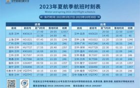 漢中機(jī)場新開通直飛南京、烏魯木齊航線縮略圖