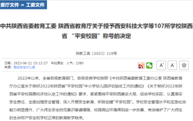 省級榮譽稱號！漢中這些學校被授予 →縮略圖