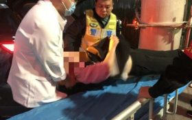 快速出警 漢中高速交警護送傷者就醫(yī)縮略圖