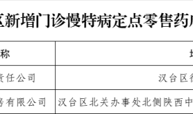 漢臺新增多個定點醫(yī)藥機(jī)構(gòu)！地址→縮略圖