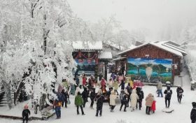 漢江源下雪了！雪景美到震撼，不能錯過喲！縮略圖